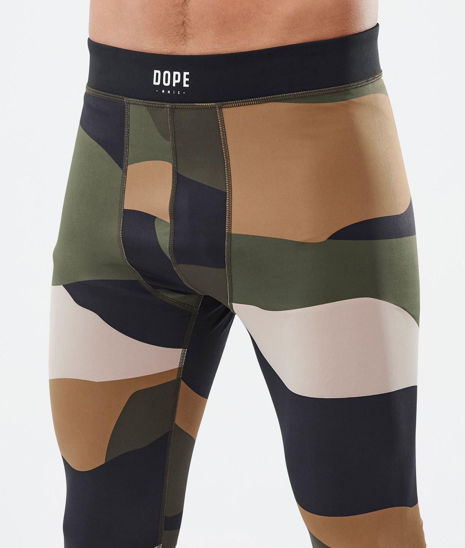 Dope Snuggle Underställsbyxa Herr 2X-Up Shards Gold Green, Bild 5 av 7
