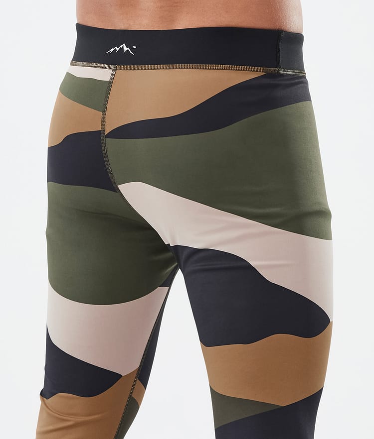Dope Snuggle Underställsbyxa Herr 2X-Up Shards Gold Green, Bild 6 av 7