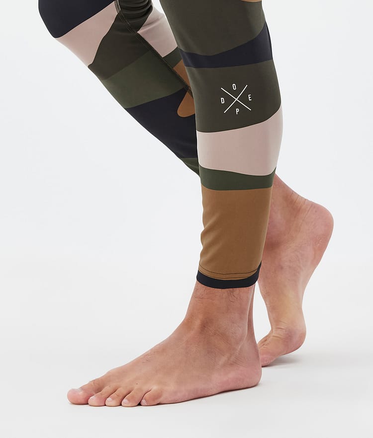 Dope Snuggle Underställsbyxa Herr 2X-Up Shards Gold Green, Bild 7 av 7