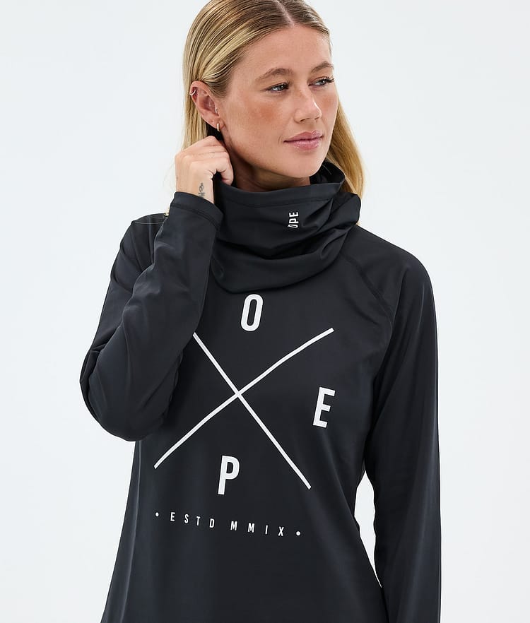 Dope Snuggle W Underställströja Dam 2X-Up Black, Image 2 of 7