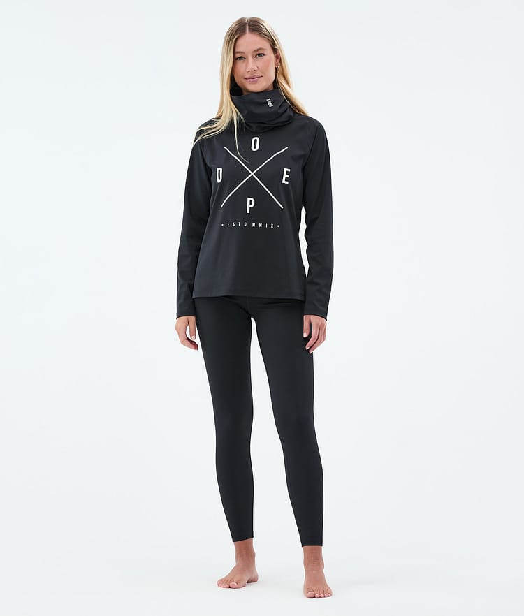 Dope Snuggle W Underställströja Dam 2X-Up Black, Bild 3 av 7