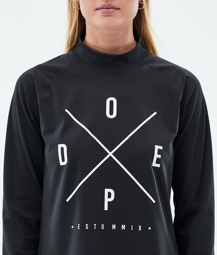 Dope Snuggle W Underställströja Dam 2X-Up Black, Bild 6 av 7