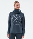 Dope Snuggle W Underställströja Dam 2X-Up Metal Blue