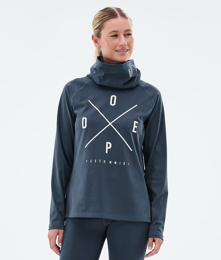 Dope Snuggle W Underställströja Dam 2X-Up Metal Blue, Bild 1 av 7