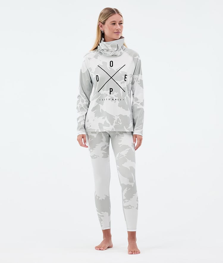 Dope Snuggle W Underställströja Dam 2X-Up Grey Camo, Bild 2 av 6