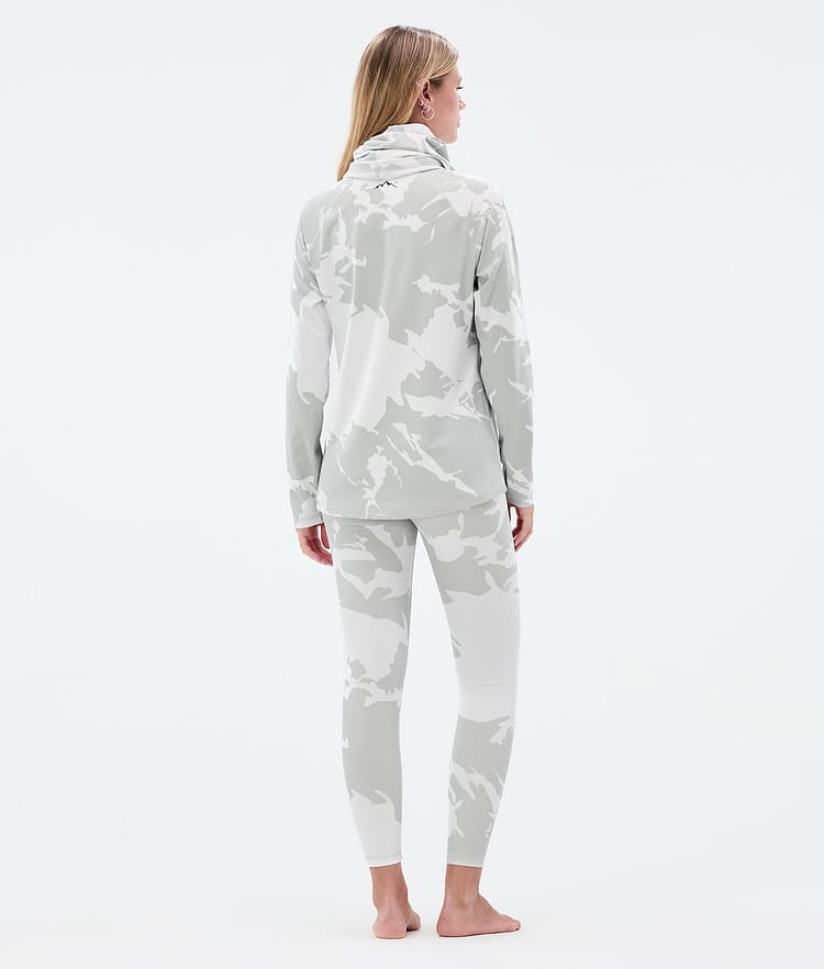 Dope Snuggle W Underställströja Dam 2X-Up Grey Camo, Bild 3 av 6