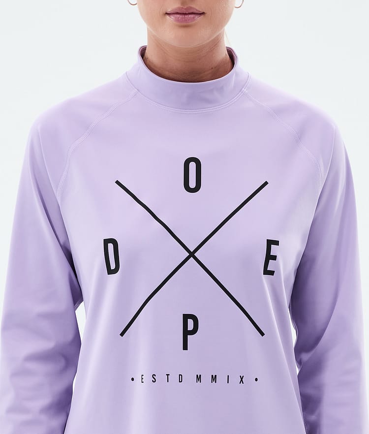 Dope Snuggle W Underställströja Dam 2X-Up Faded Violet, Bild 6 av 7