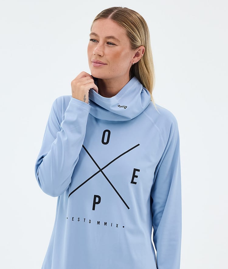 Dope Snuggle W Underställströja Dam 2X-Up Light Blue, Image 2 of 7