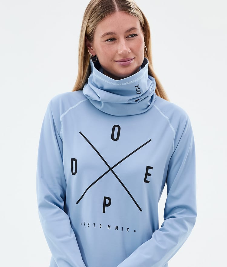 Dope Snuggle W Underställströja Dam 2X-Up Light Blue, Bild 2 av 7