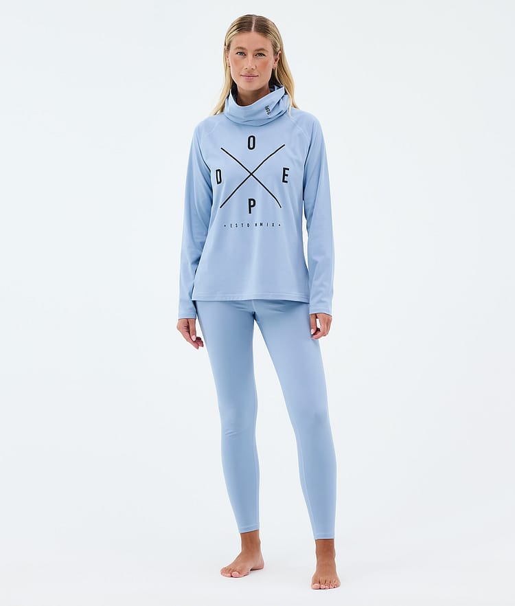 Dope Snuggle W Underställströja Dam 2X-Up Light Blue, Image 3 of 7