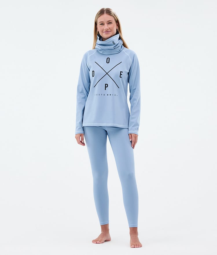 Dope Snuggle W Underställströja Dam 2X-Up Light Blue, Bild 3 av 7