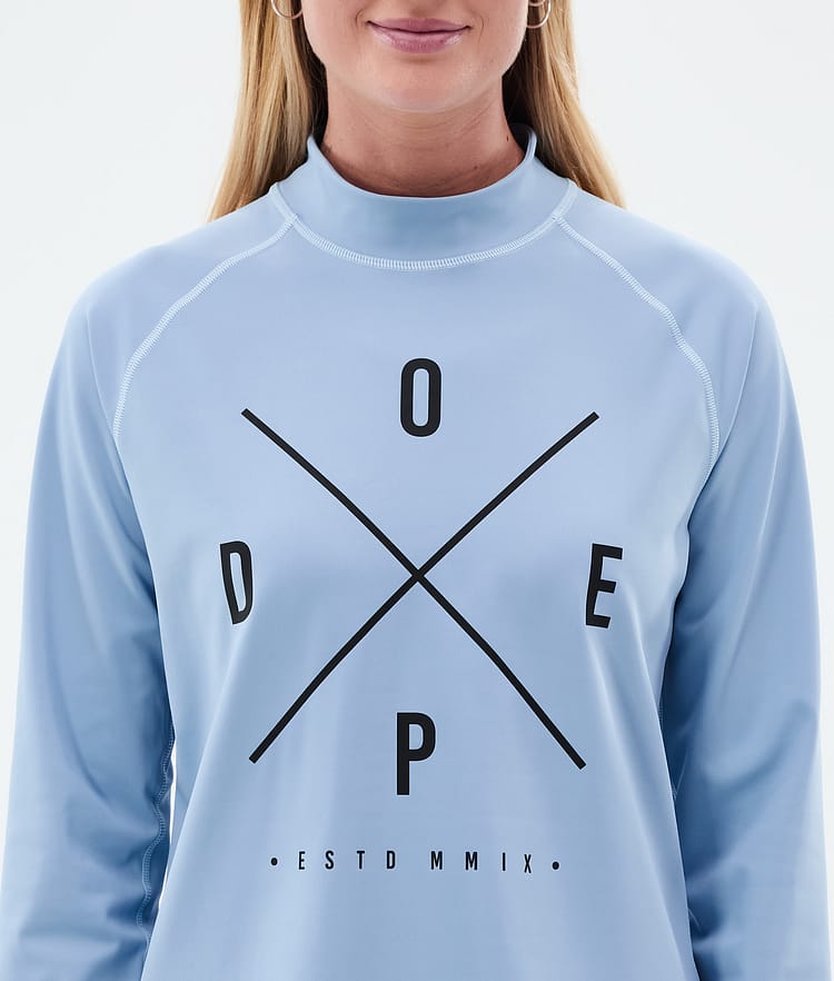 Dope Snuggle W Underställströja Dam 2X-Up Light Blue, Bild 6 av 7