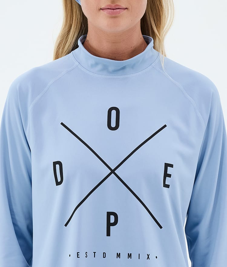 Dope Snuggle W Underställströja Dam 2X-Up Light Blue, Image 6 of 7