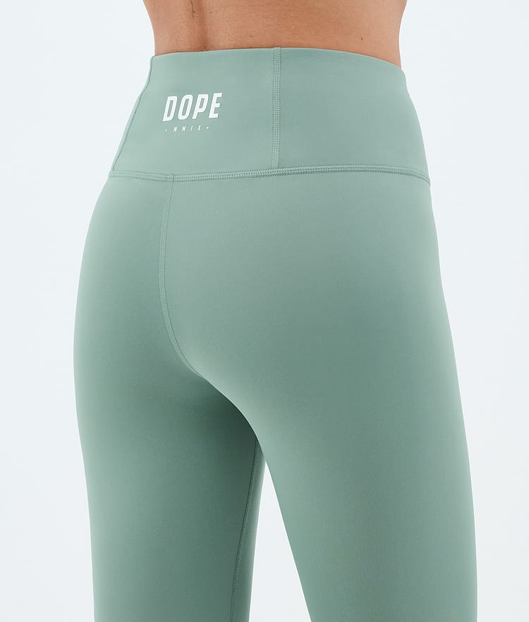 Dope Snuggle W Underställsbyxa Dam 2X-Up Faded Green, Image 6 of 7