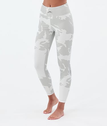 Dope Snuggle W Underställsbyxa Dam 2X-Up Grey Camo