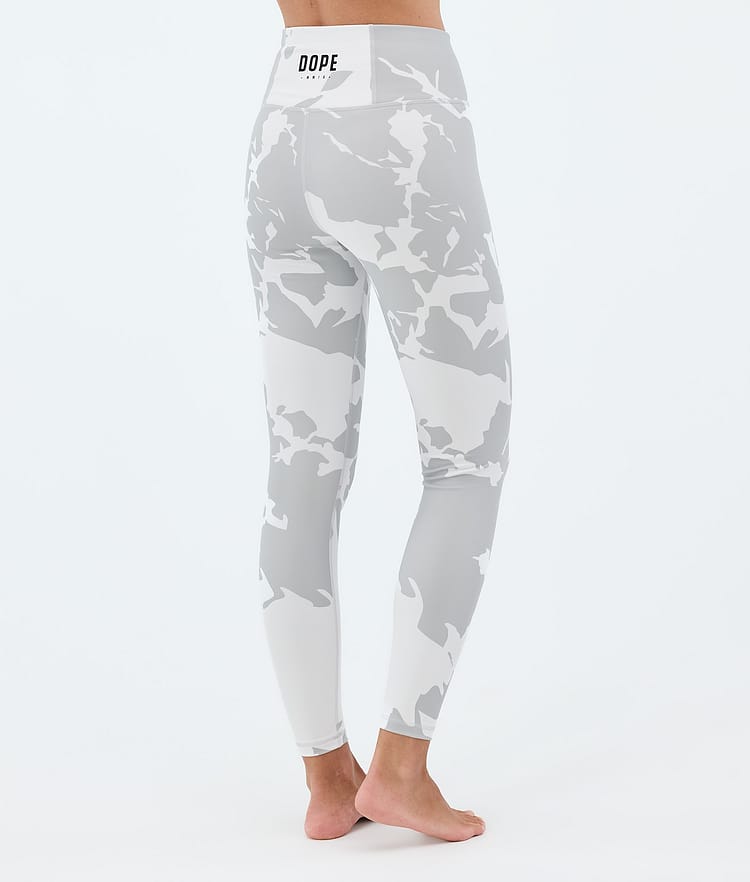 Dope Snuggle W Underställsbyxa Dam 2X-Up Grey Camo, Image 2 of 7
