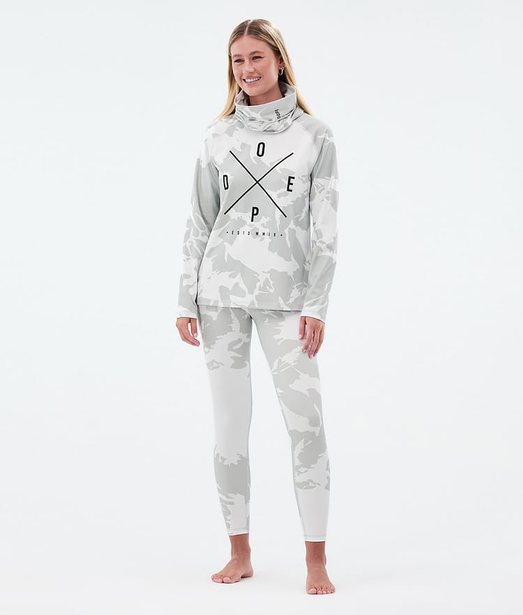 Dope Snuggle W Underställsbyxa Dam 2X-Up Grey Camo, Bild 3 av 7