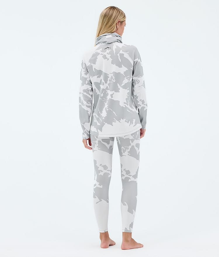 Dope Snuggle W Underställsbyxa Dam 2X-Up Grey Camo, Image 4 of 7
