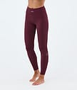 Dope Snuggle W Underställsbyxa Dam 2X-Up Burgundy