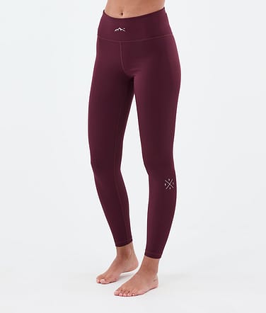 Dope Snuggle W Underställsbyxa Dam 2X-Up Burgundy