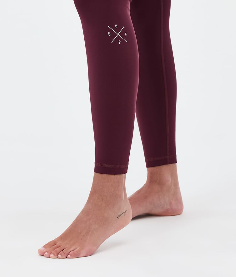 Dope Snuggle W Underställsbyxa Dam 2X-Up Burgundy, Bild 7 av 7