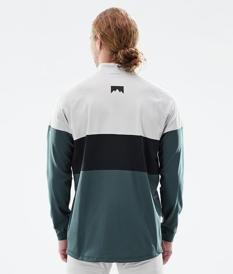 Montec Alpha Underställströja Herr Light Grey/Black/Dark Atlantic, Bild 5 av 5