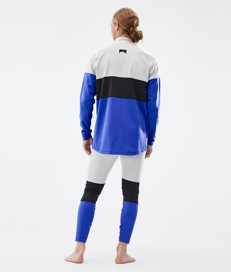 Montec Alpha Underställströja Herr Light Grey/Black/Cobalt Blue, Image 4 of 6