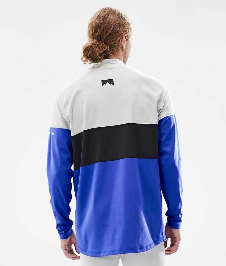 Montec Alpha Underställströja Herr Light Grey/Black/Cobalt Blue, Image 5 of 6