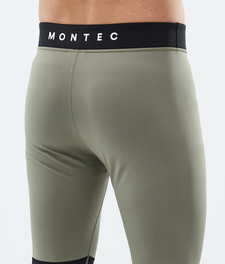 Montec Alpha Underställsbyxa Herr Greenish/Black/Phantom, Bild 6 av 7