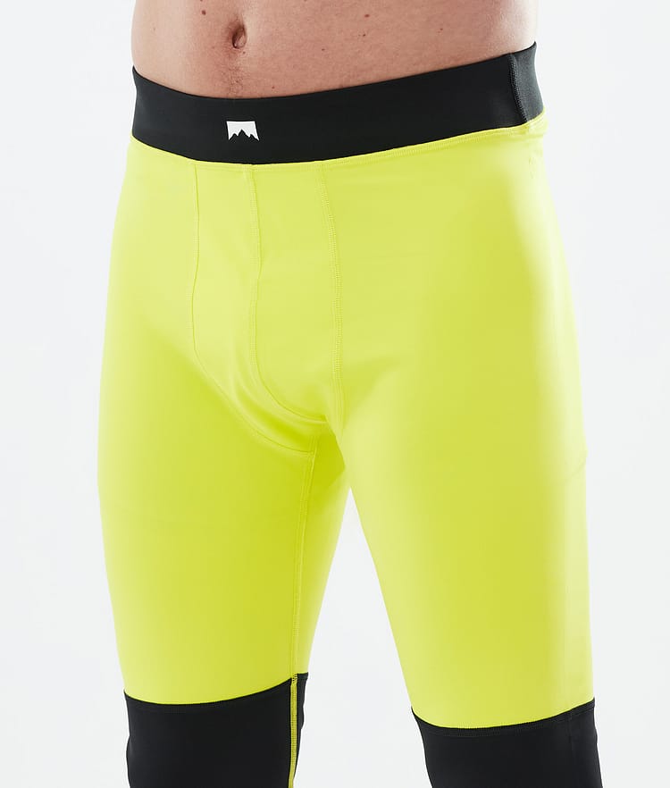 Montec Alpha Underställsbyxa Herr Bright Yellow/Black/Light Pearl, Bild 5 av 7