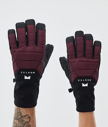 Montec Kilo 2023 Skidhandskar Burgundy