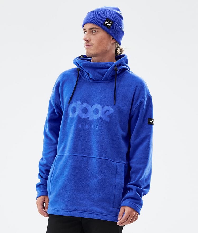 Dope Cozy II Fleecehood Herr Cobalt Blue