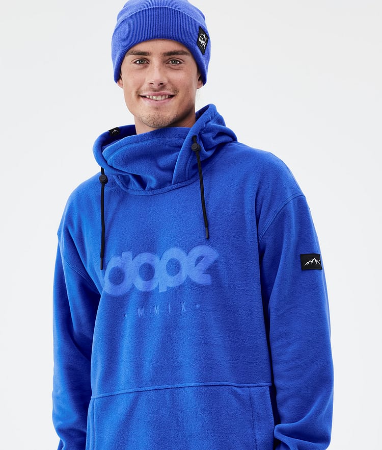 Dope Cozy II Fleecehood Herr Cobalt Blue