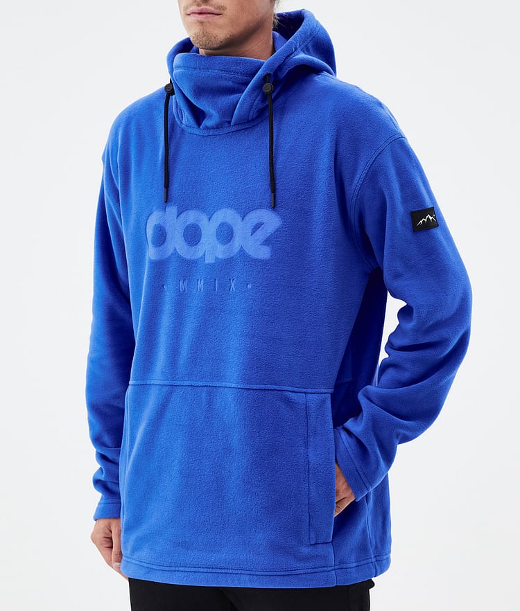 Dope Cozy II Fleecehood Herr Cobalt Blue