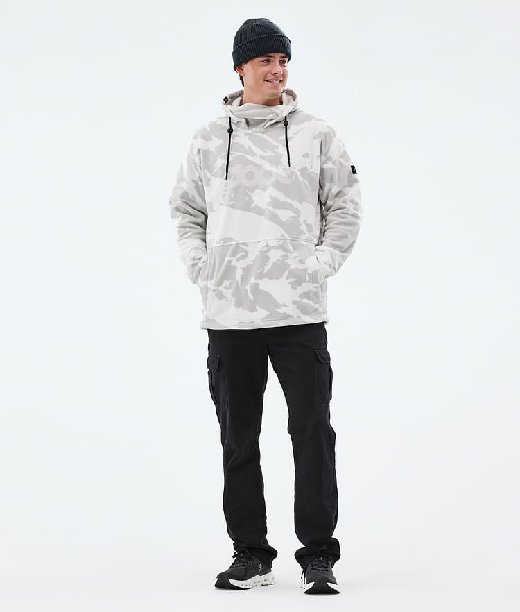Dope Cozy II Fleecehood Herr Grey Camo, Bild 3 av 7