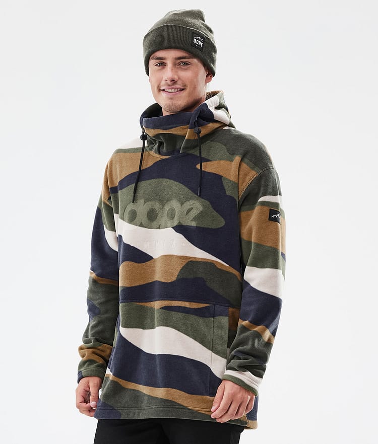 Dope Cozy II Fleecehood Herr Shards Gold Green, Bild 1 av 7