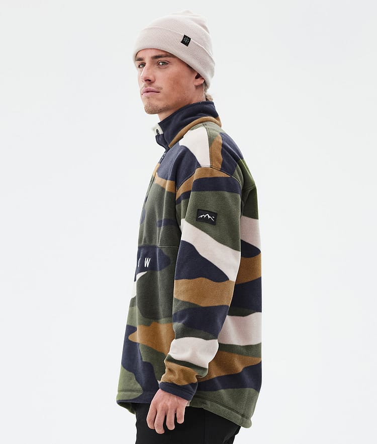 Dope Comfy Fleecetröja Herr Shards Gold Green, Bild 5 av 6