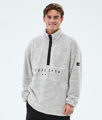 Dope Pile Fleecetröja Light Grey