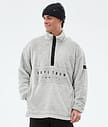 Dope Pile Fleecetröja Herr Light Grey