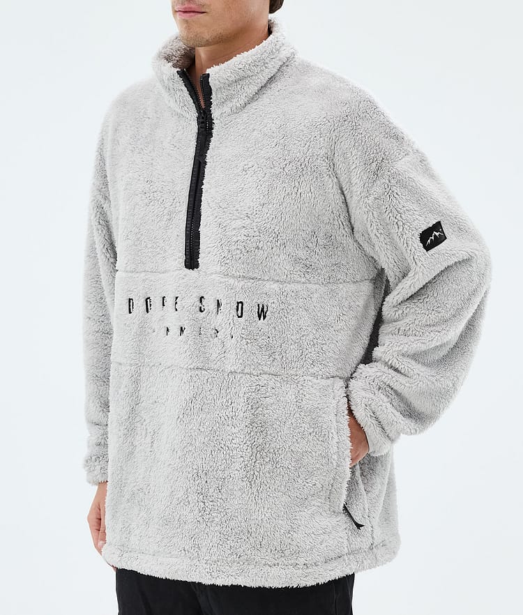 Dope Pile Fleecetröja Herr Light Grey, Bild 7 av 7