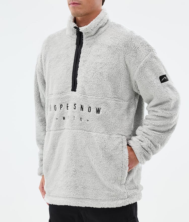 Dope Pile Fleecetröja Herr Light Grey, Bild 7 av 7