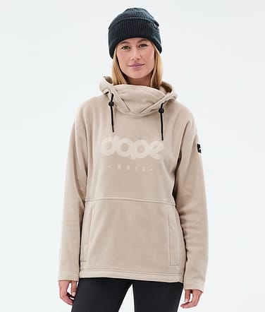 Dope Cozy II W Fleecehood Dam Sand