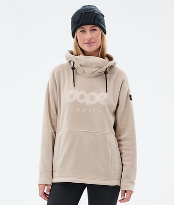 Dope Cozy II W Fleecehood Dam Sand