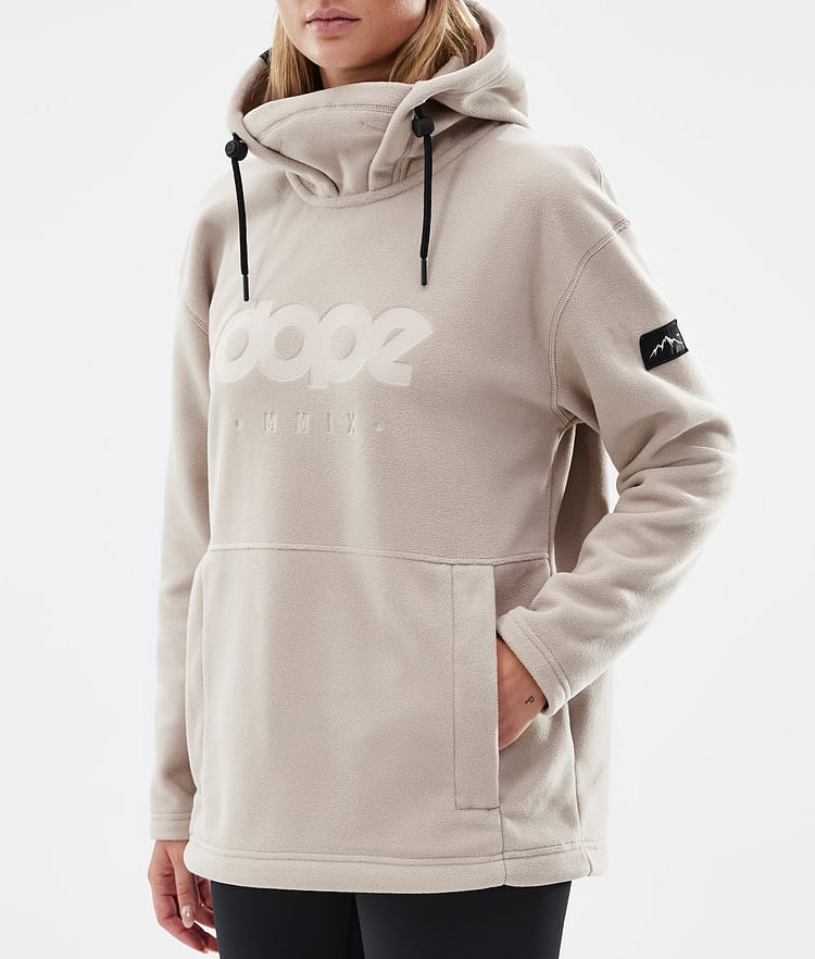 Dope Cozy II W Fleecehood Dam Sand