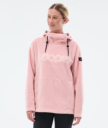 Dope Cozy II W Fleecehood Dam Soft Pink