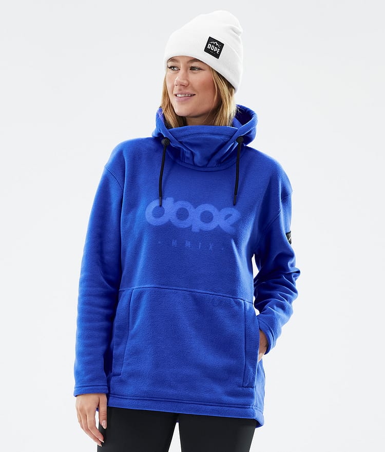 Dope Cozy II W Fleecehood Dam Cobalt Blue