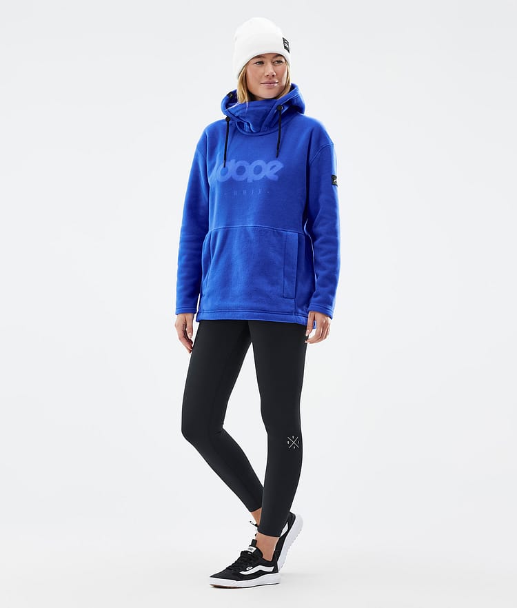 Dope Cozy II W Fleecehood Dam Cobalt Blue