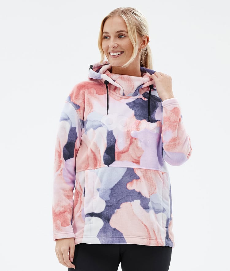 Dope Cozy II W Fleecehood Dam Blot Peach, Bild 1 av 7