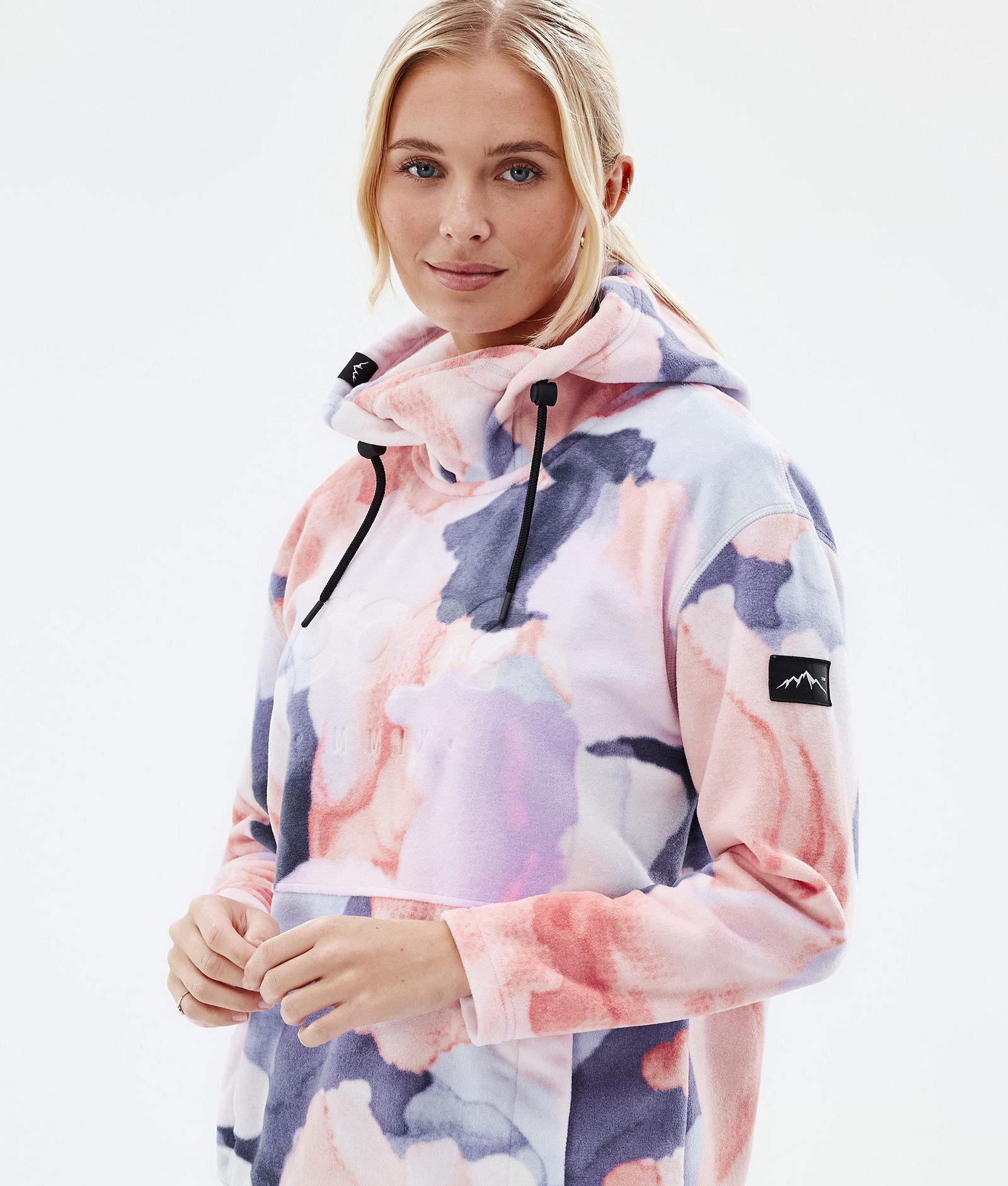 Dope Cozy II W Fleecehood Dam Blot Peach, Bild 2 av 7