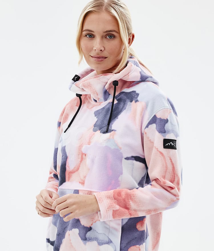 Dope Cozy II W Fleecehood Dam Blot Peach, Bild 2 av 7